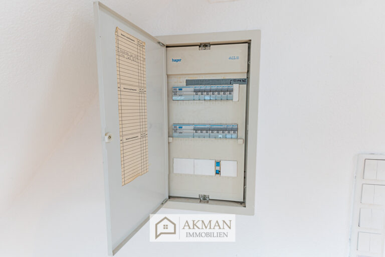 40 | Sicherungskasten mit FI-Schalter