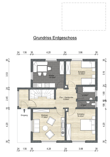 Grundriss Erdgeschoss