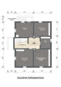 Grundriss Kellergeschoss
