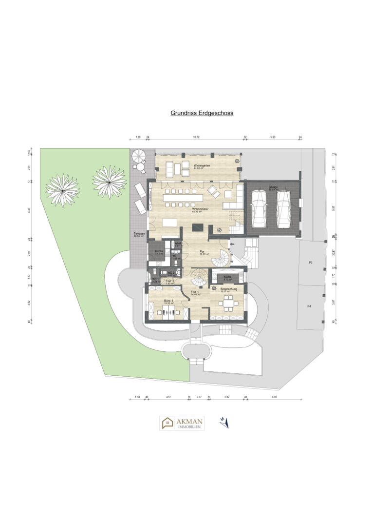 Grundriss Erdgeschoss