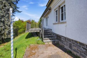Blick auf die Terrasse